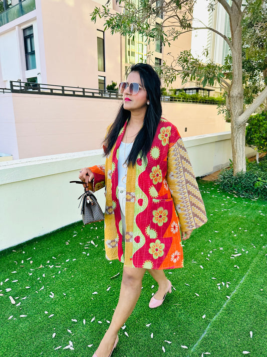Vintage Kantha Kimonos for Wanderlust