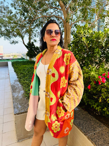 Vintage Kantha Kimonos for Wanderlust
