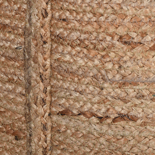 Jute Woven Laundry Basket(Round)