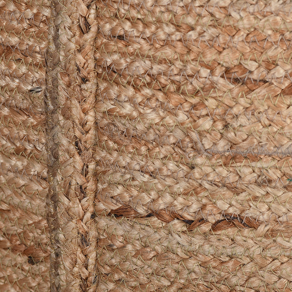 Jute Woven  Laundry Basket(Round)