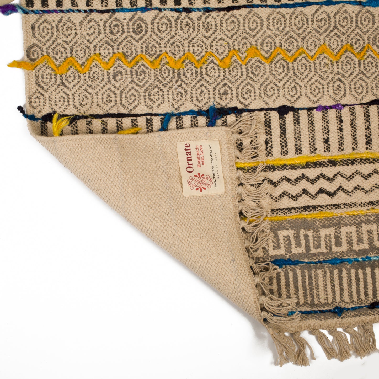 Artisan made Fair trade Runner Rugs | Ornate Handicrafts