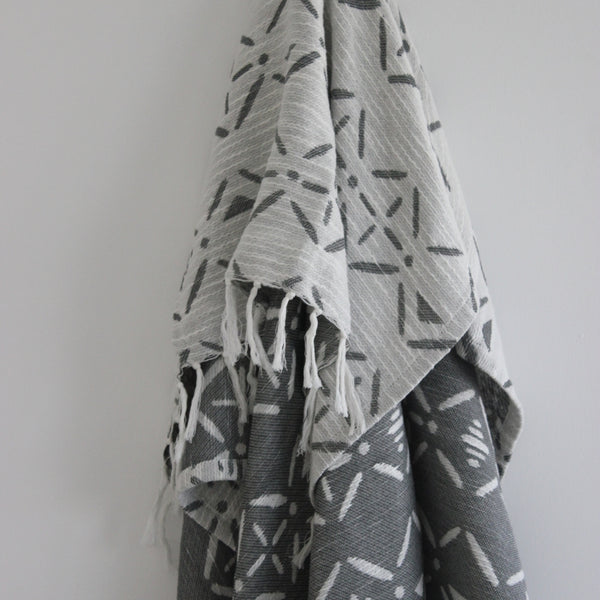 Grey Throw Blanket By Ornate Handicrafts