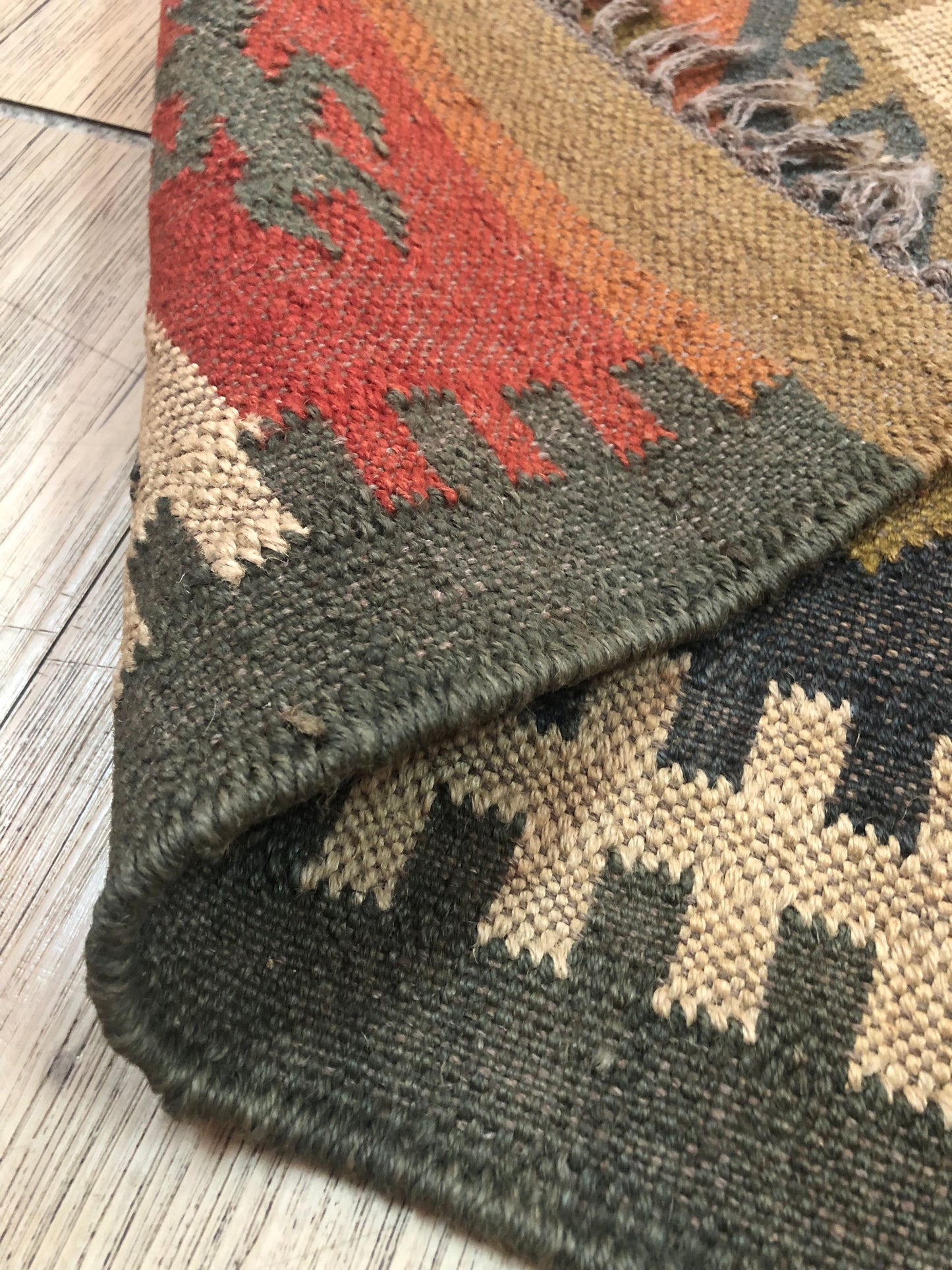 Kilim Rug by Ornate Handicrafts - Ecofriendly & handwoven