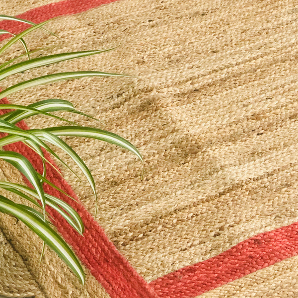 Jute Scallop Rug 4x6