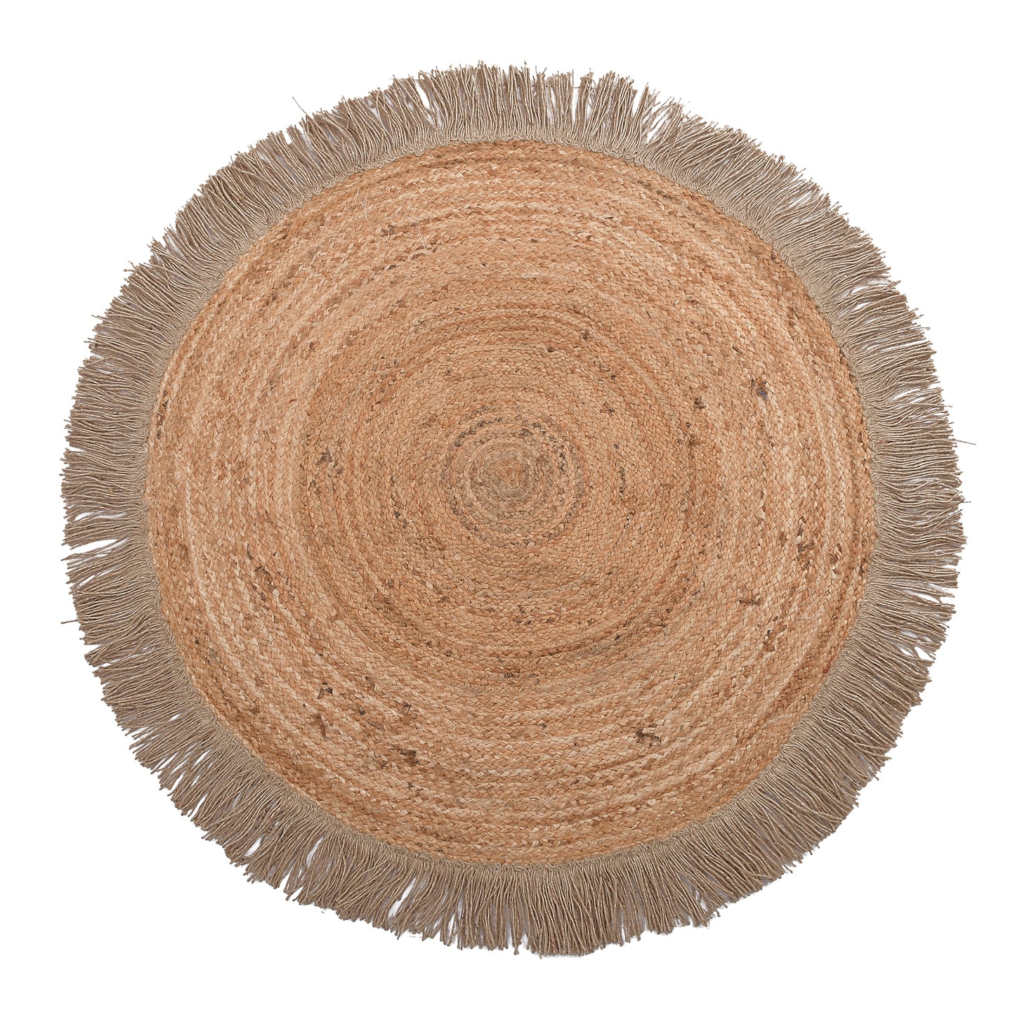 Round Jute Rugs for entryway adding rustic charm & modern minimalism decor by Ornate Handicrafts