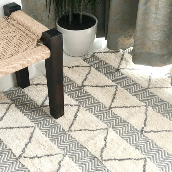 Herringbone 4x6 Area rug