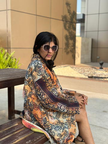 Artisan made Vintage Kantha Jacket by Ornate Handicrafts