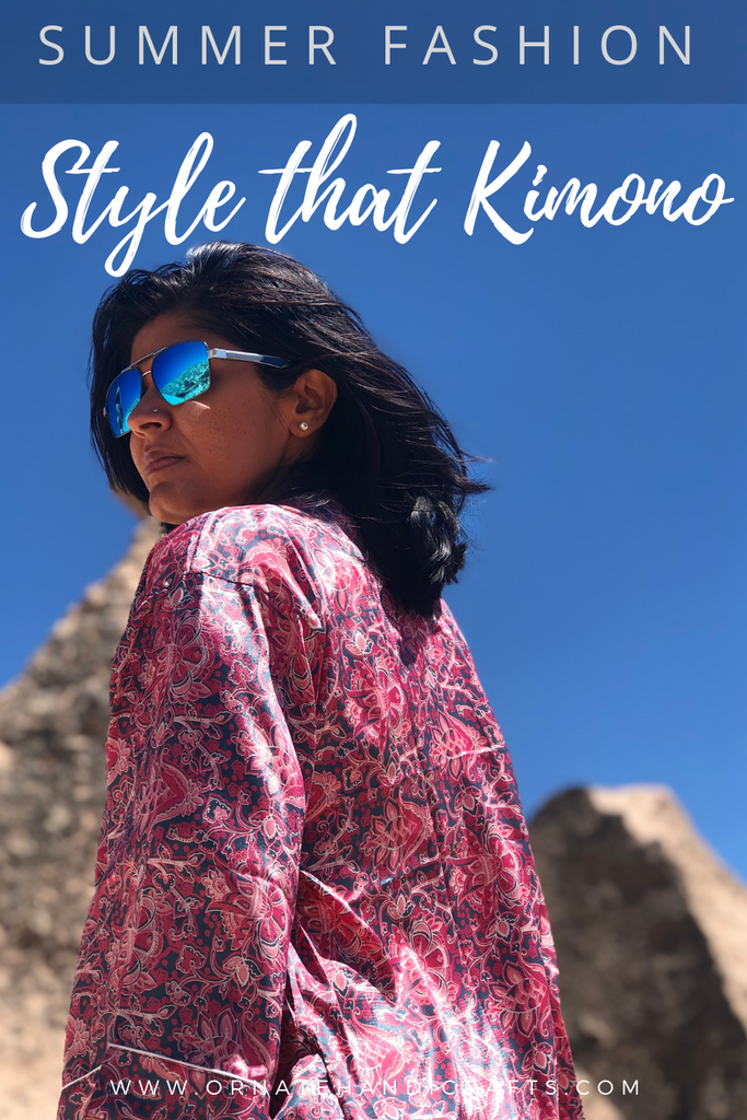 Summer styling with a Kimono!