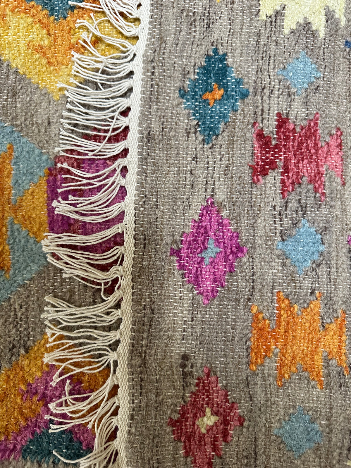 Multicolor Kilim Rug 5x8ft