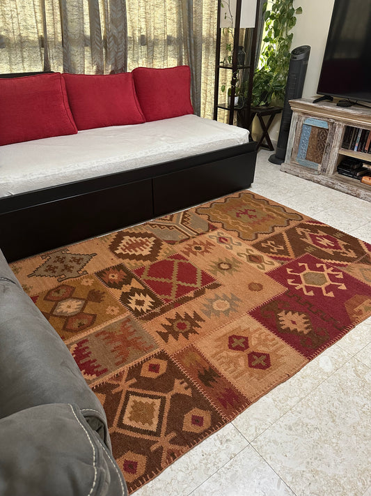 Patchwork Kilim Rug 140x200 cm