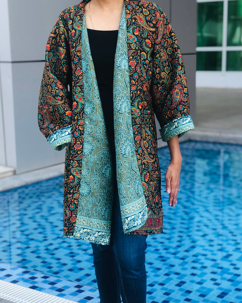Artisan made Fair trade Kimono Jackets by Ornate Handicrafts