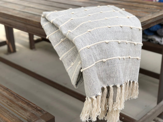 Artisan made Fair trade Boho Throws by Ornate Handicrafts