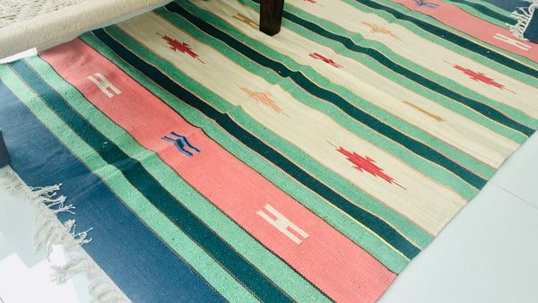 Colorful Boho 4x6 Area rug