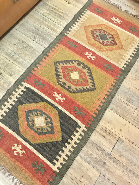 Kilim Rug by Ornate Handicrafts - Ecofriendly & handwoven