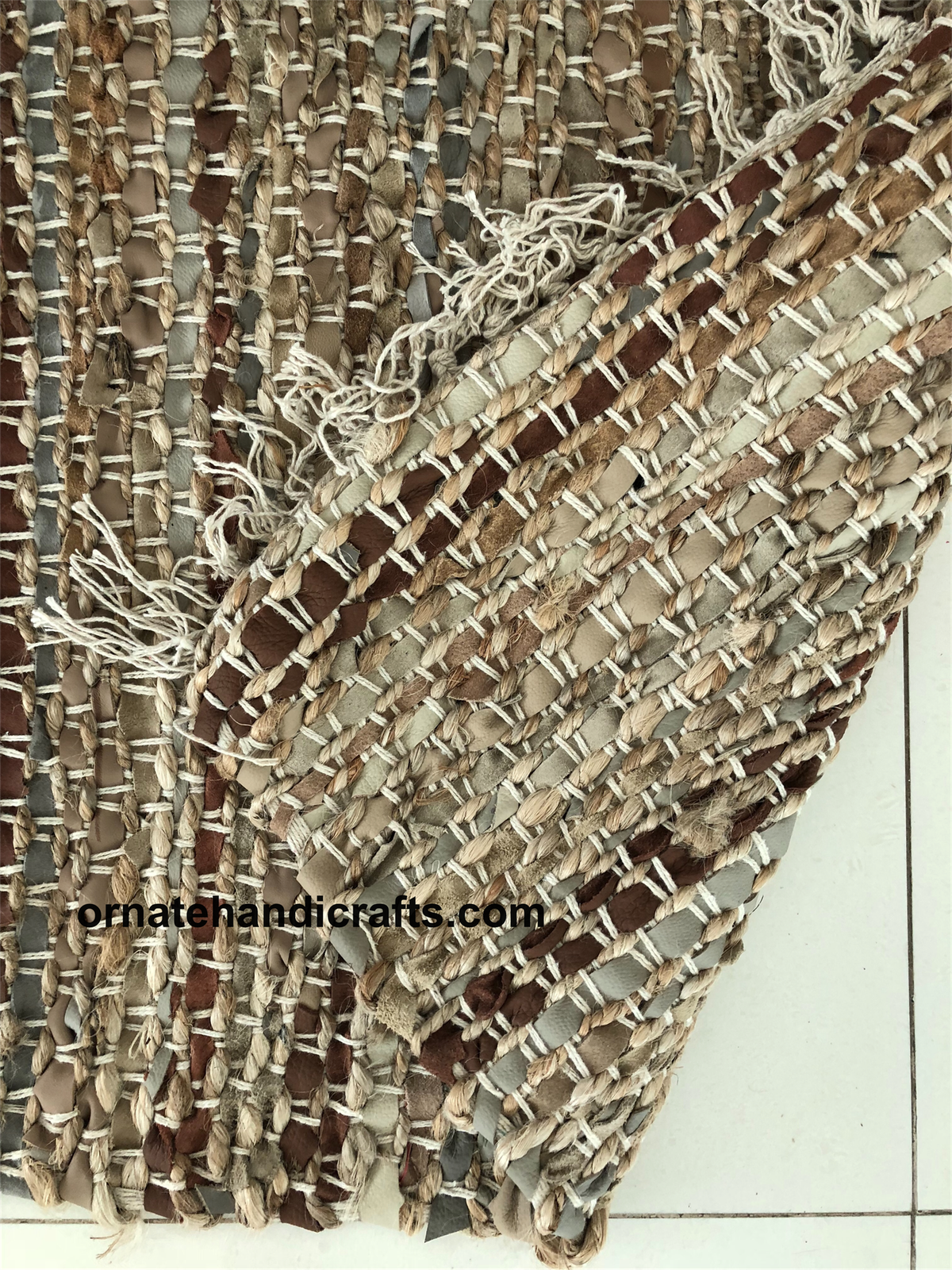 Recycled rugs by Ornate Handicrafts
