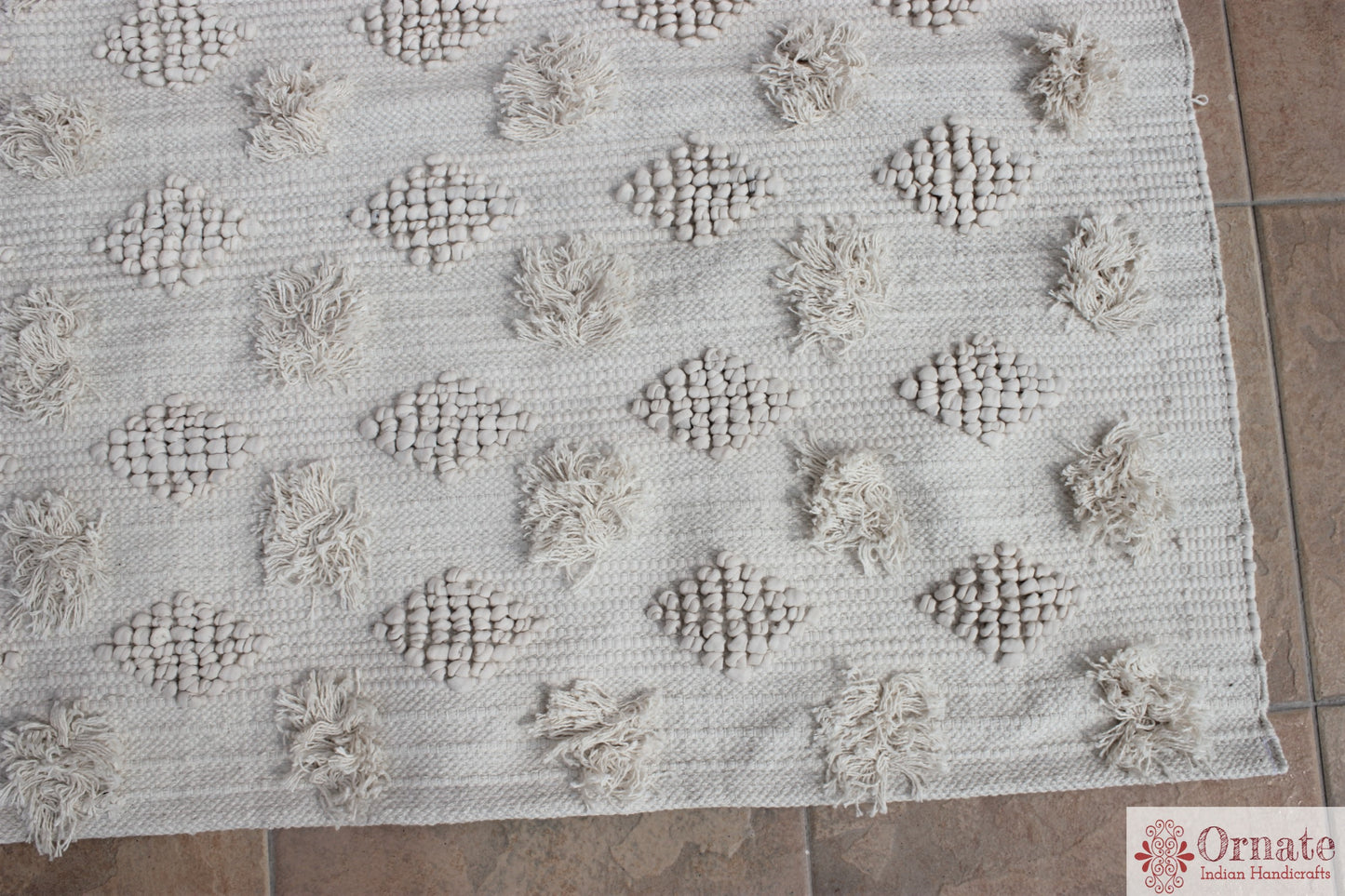 scandinavian rug  100% cotton handmade rug Scandinavian Nordic design rug boho rug area rug bohemian decor modern rug ornate handicrafts 
