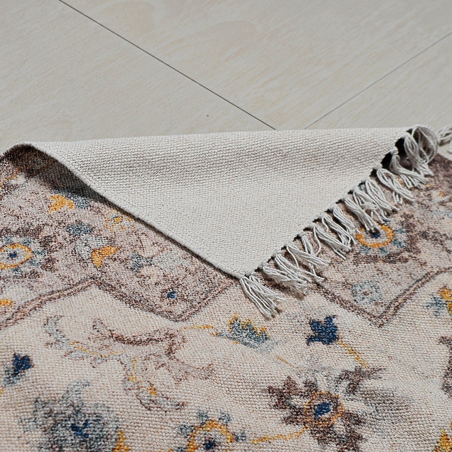 Vintage Rug - Natural Brown