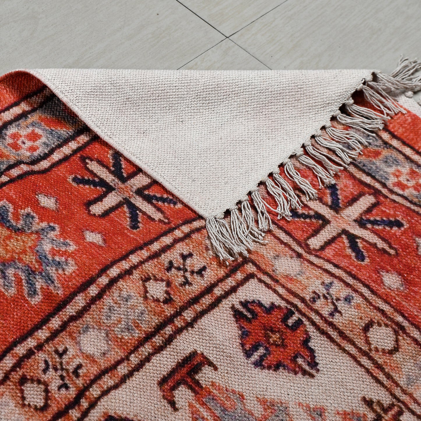 Vintage Rug - Red