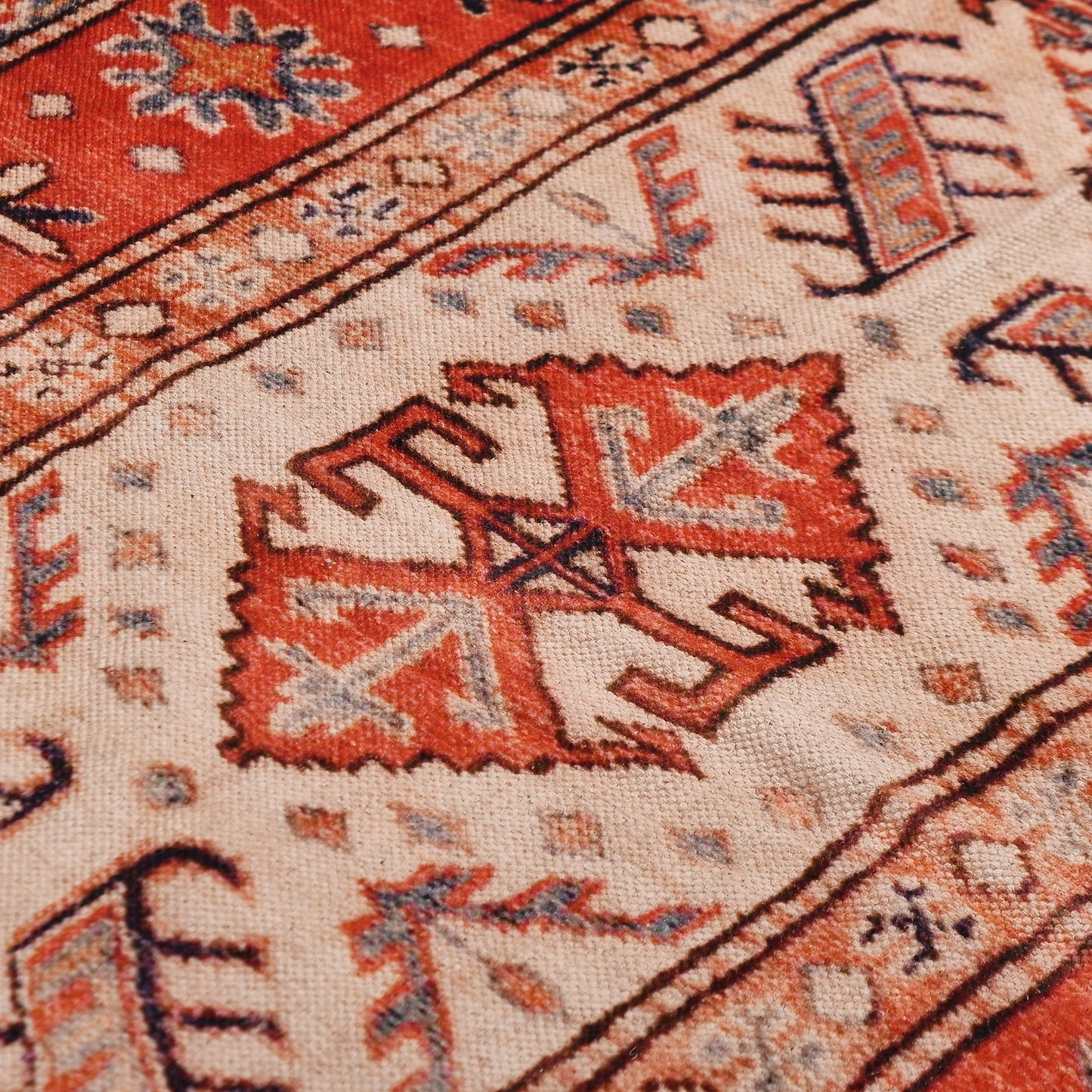 Vintage Rug - Red