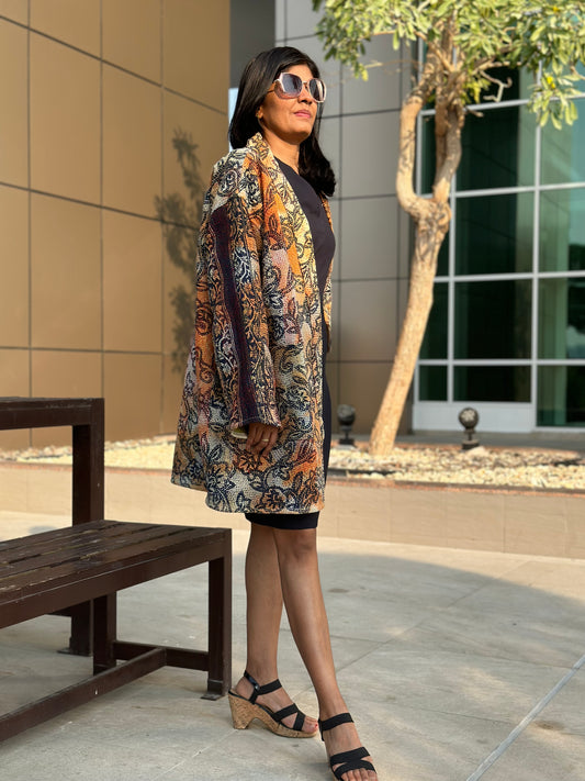 Artisan made Vintage Kantha Jacket by Ornate Handicrafts
