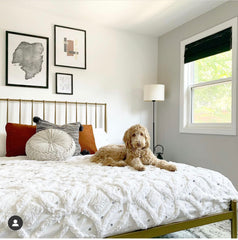 White Boho Throw Blanket