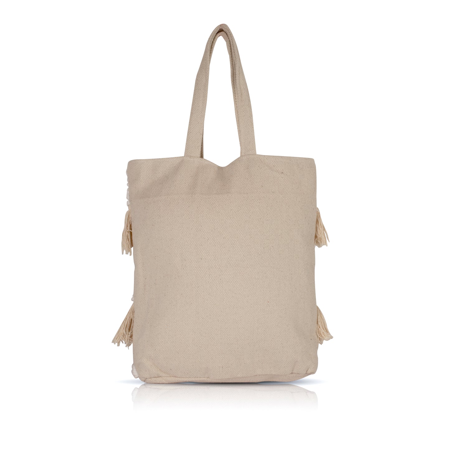 Beige Boho Shoulder Bag