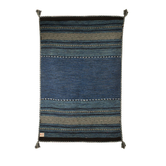 Blue Boho Rug