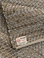 Jute Silver Rug  5x8 feet