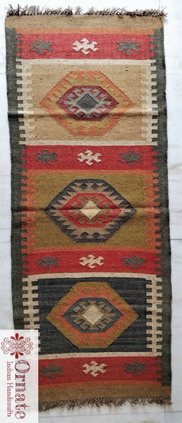 Esha Kilim rug , Indian kilim rug , wool jute kilim , turkish kilim design ,Orante handicrafts 