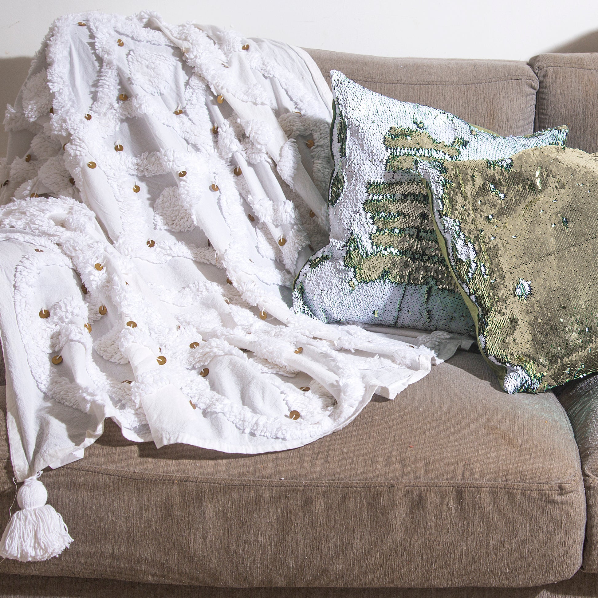 Artisan made Fair trade Boho Throws by Ornate Handicrafts