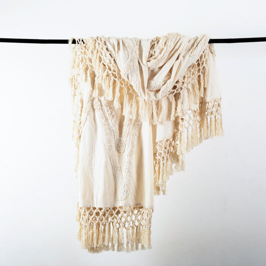 Artisan made Fair trade Boho Throws by Ornate Handicrafts
